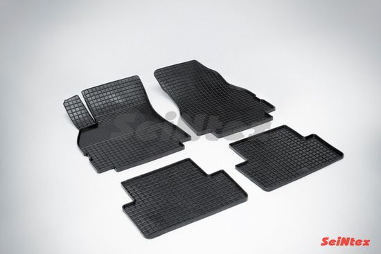 Резиновые коврики в салон Renault Megane II (2002-2009) "Сетка"