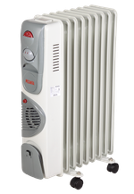 Масляный радиатор Ресанта ОМ-9АВ с вентилятором