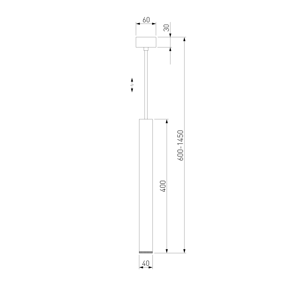 Подвесной светодиодный светильник 50245 LED