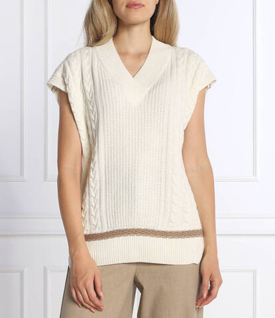 жилет Marc Cain - кремовый (TS 42.02 M22)