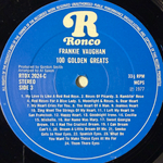 Frankie Vaughan ‎– 100 Golden Greats 2LP (Англия 1977г.) Т