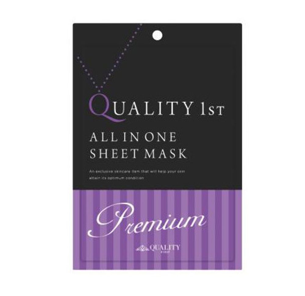 QUALITY FIRST ALL　IN　ONE　SHEET　MASK　PREMIUM EX 3