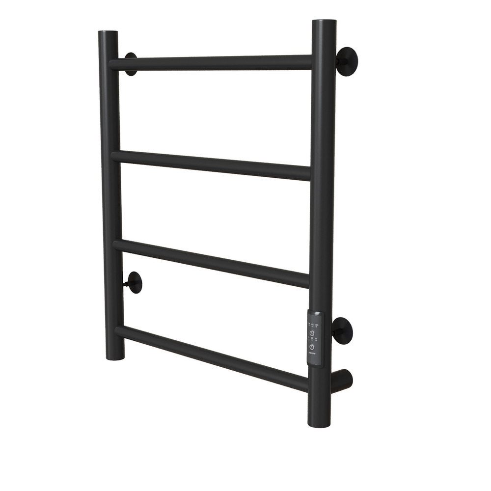 Полотенцесушитель MIXLINE VEGA  60х50 (таймер, 201 Вт, 4 перекладины) электрический ЧЕРНЫЙ