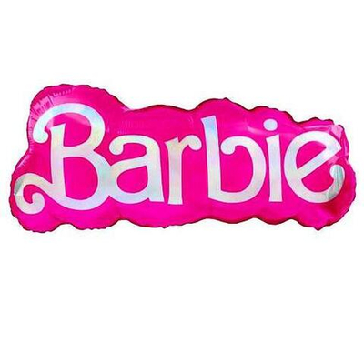 Шар надпись Barbie Барби КТ