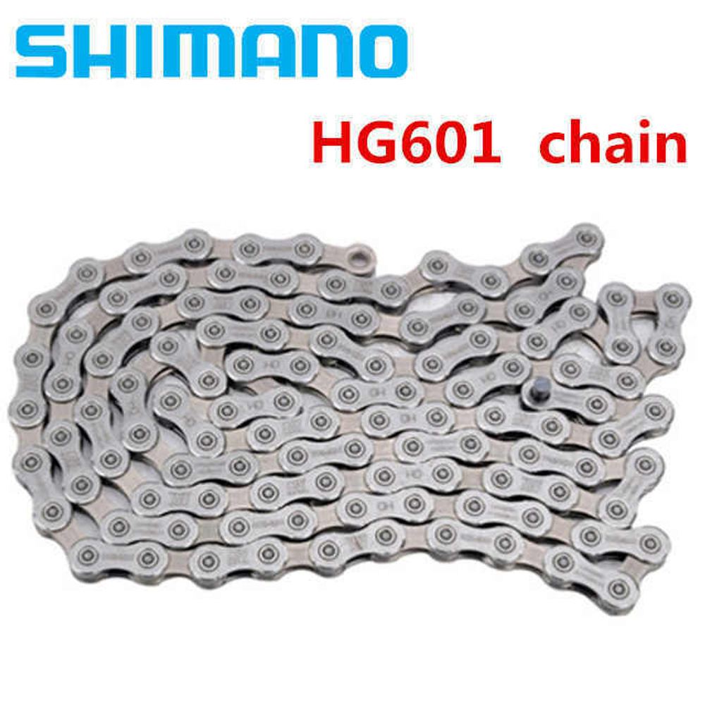 Цепь SHIMANO HG601 11 скоростей 116 звеньев с пин ROAD/MTB/E-BIKE union с замком