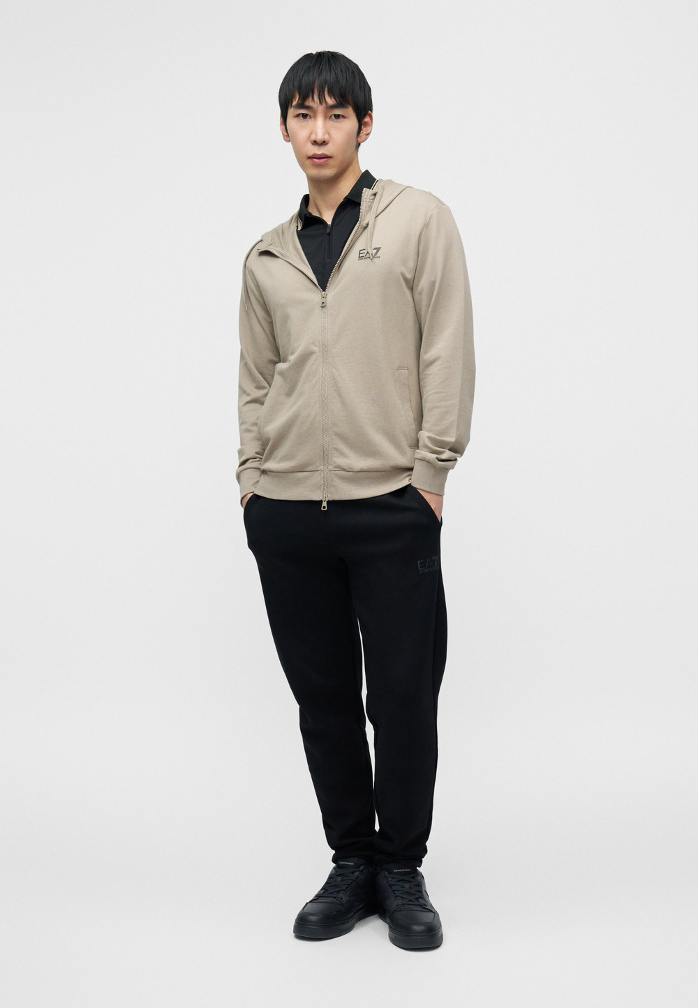 EA7 Emporio Armani UNISEX - Толстовка на молнии - жареный кешью/песок