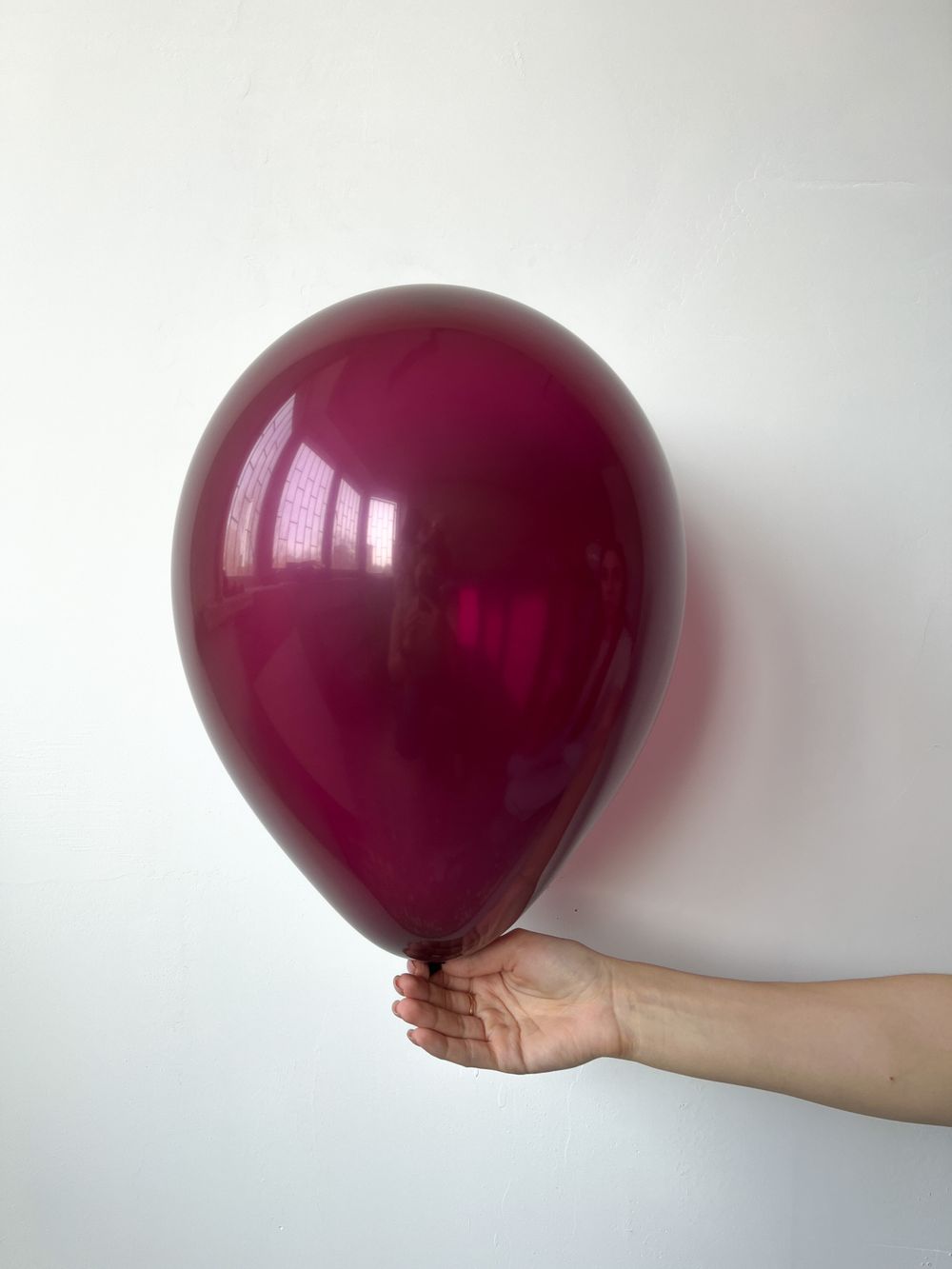 B Шар кристалл 12" / 30 см 024 бургундия (БГ-17)  Изображение2