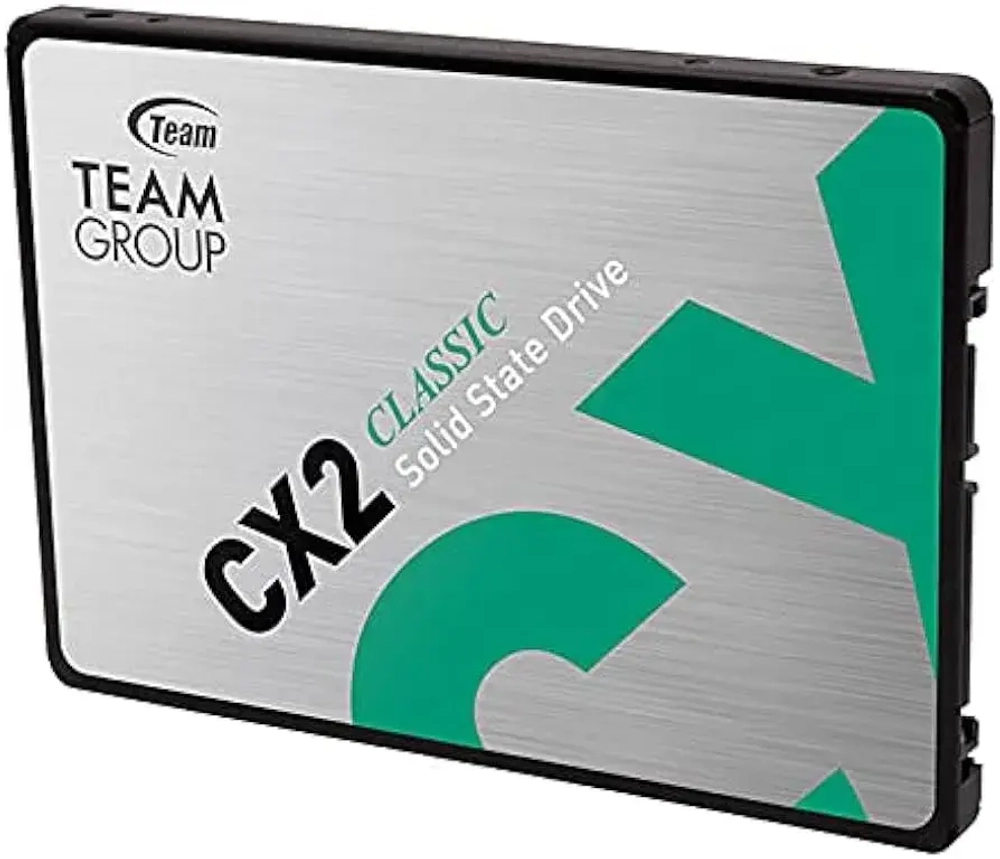 Твердотельный накопитель 512GB SSD TeamGroup CX2 2.5” SATA3 R530Mb/s, W470MB/s T253X6512G0C101