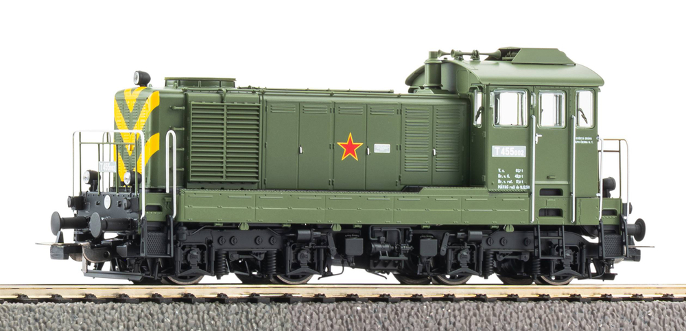 Тепловоз T455.0 ČSD, эпоха III + звуковой декодер