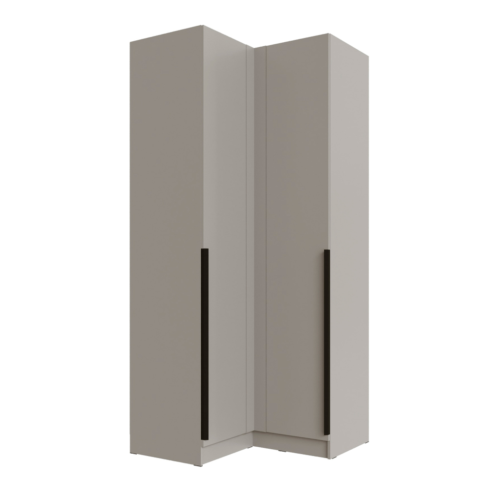 Шкаф угловой Мадрид угол прямой кашемир