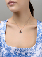 Колье "Simple words A" Silver