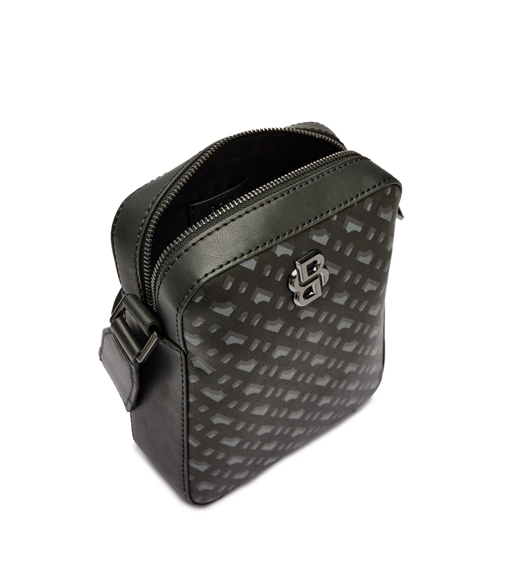 Кожаная сумка кросс-боди BOSS BLACK - черный(50523465)