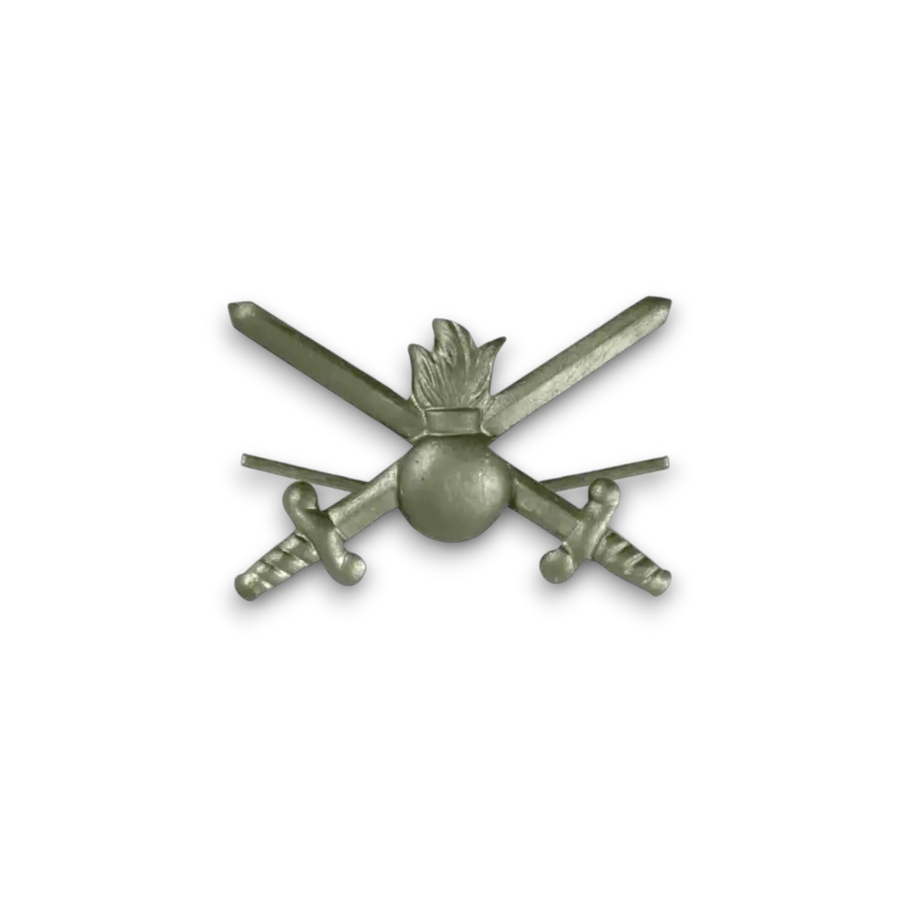 Эмблема ( Знак ) Петличная ( Петлица ) Сухопутных Войск Нового Образца Защитная | ATRIBUTICASTORE.RU