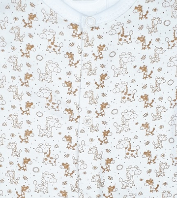 Комбинезон Мини Жирафики (коричневый)