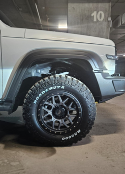 Диск колёсный литой BLACK MUD M510 R18 8,5 ET0 Matte Gunmetal W Black Lip Edge