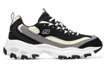 Skechers D'lites 1.0 milk tea bear retro contrast color low-cut daddy shoes men's Coconut milk latte