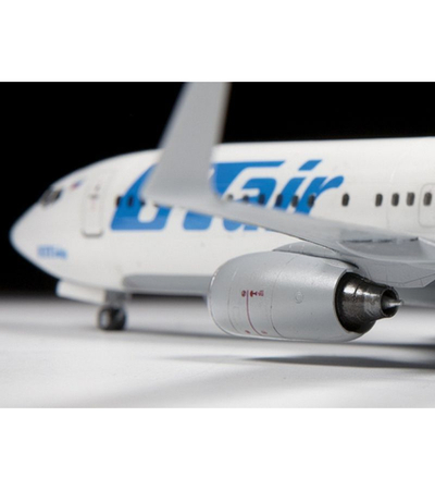 Сборная модель ZVEZDA Пассажирский авиалайнер Боинг 737-800, подарочный набор, 1/144