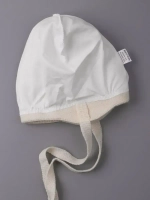 Шапка для девочки с ушками осенняя