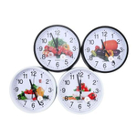 Часы настенные "Овощи" d30см, BZ-9516S
