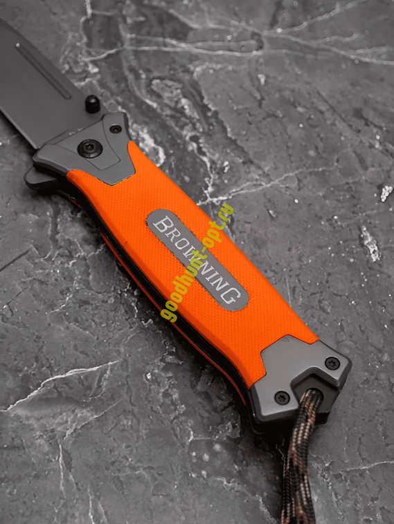 Тактический складной нож Browning Оранжевый