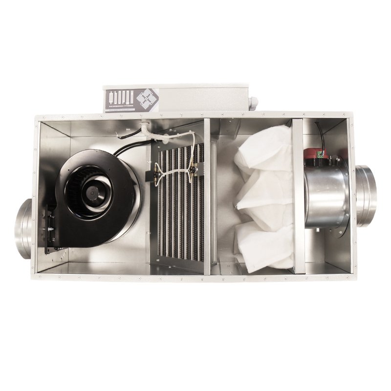 Приточная установка ФЬОРДИ КОМПАКТ ВПУ-500 ЕС/4,4-220/1-BLG