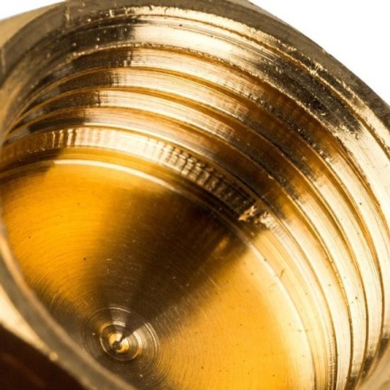 Заглушка Stout 1" ВР с внутренней резьбой латунная SFT-0026-000001