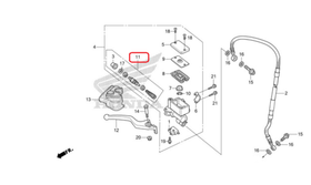 45530-471-831. CYLINDER SET, MASTER