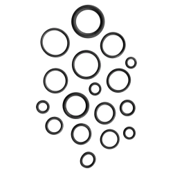 Кольца уплотнительные резиновые маслобензостойкие, 270пр. (для кондиционеров) RockForce##Rock FORCE RF-774