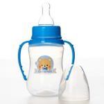7987846 Бутылочка для кормления "Лучший сыночек" 150 мл приталенная, с ручками