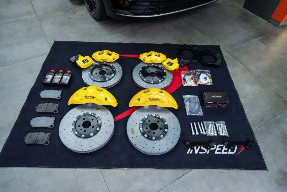 Карбон керамическая тормозная система InSpeed / Brembo для NIO ES8 2023+ НИО Суппорт диски Колодки