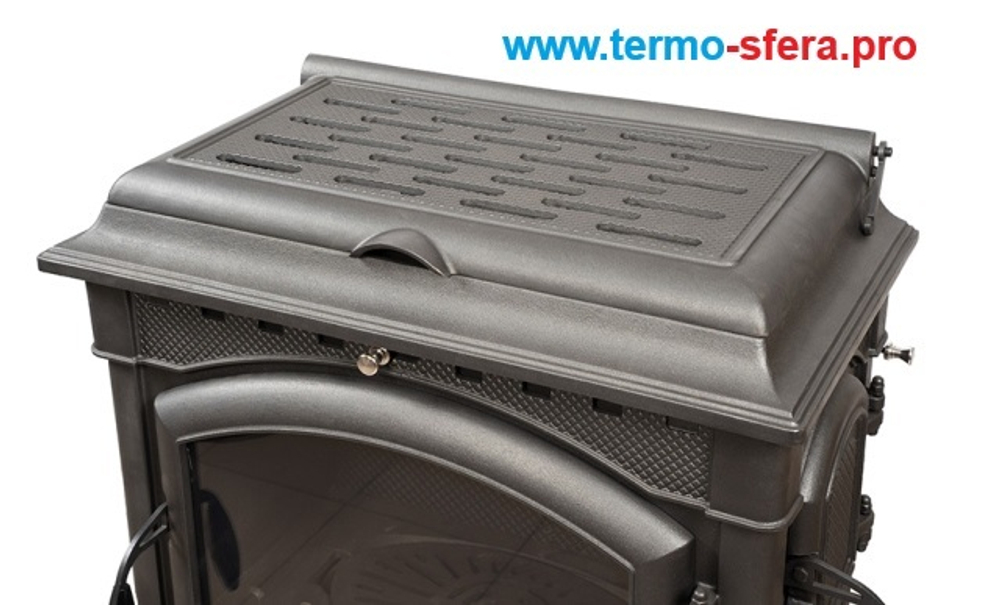 Чугунная печь камин Jazz II 12 кВт