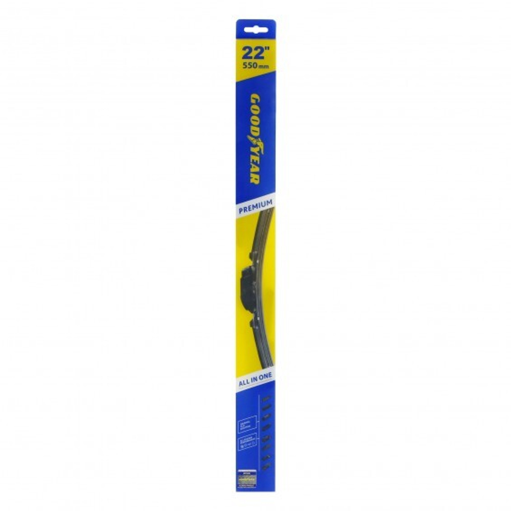 Щетка ст/очистителя бескаркасная (550мм) Goodyear Premium