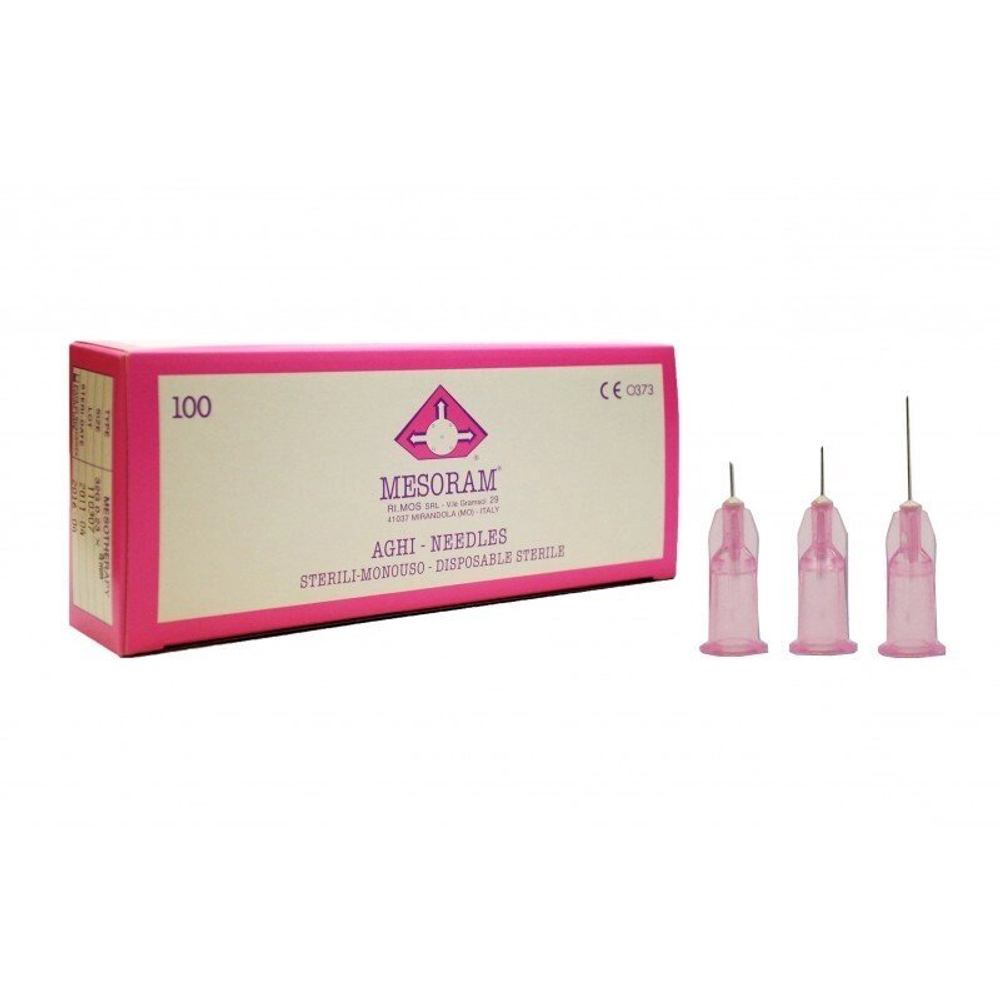 Иглы для инъекционных методик AGO MESO LUER 32G 0,23X12 712306  Mesoderm