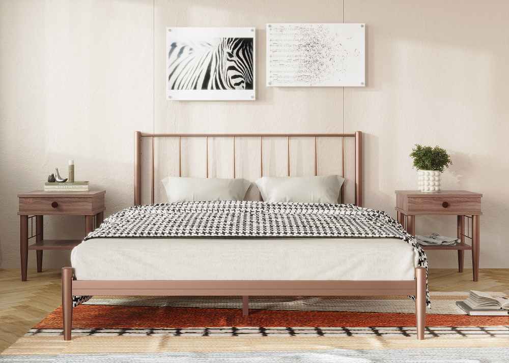 Кровать Форвард КМД 26 Бриз 160 бронза