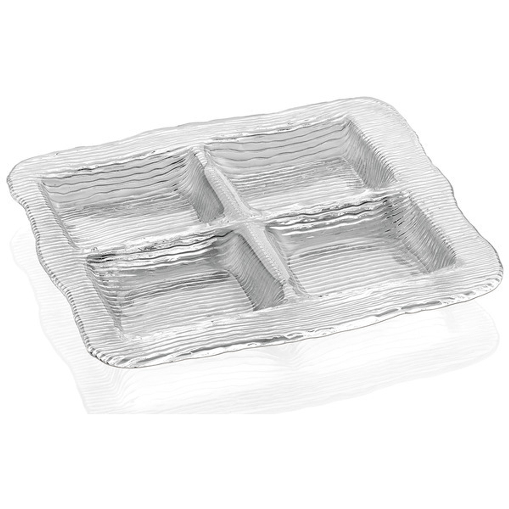 Менажница четырехсекционная IVV Все в одном 32см