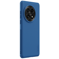 Усиленный чехол синего цвета от Nillkin для OnePlus 13, серия Super Frosted Shield Pro