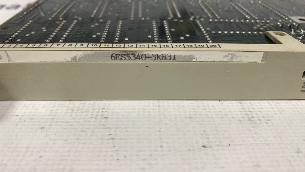 Siemens 6ES5340-3KB31 хранение.