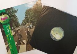 Винтажная виниловая пластинка The Beatles Abbey Road LP (Japan 1969)