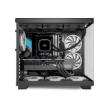 Корпус PCCooler C3T500 ARGB BK ATX/MATX/ITX USB3.1 Gen 2 Type-C, USB3.0, USB2.0, 6xFAN ARGB included (1x сзади, 2x сбоку, 3x снизу ), Black