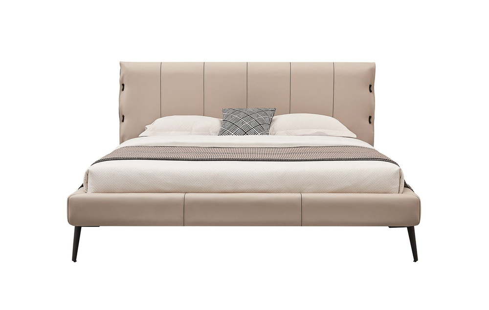 Кровать 1727 бежевая