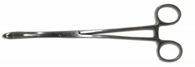 Корнцанг изогнутый, 256 мм Щ-20-2п