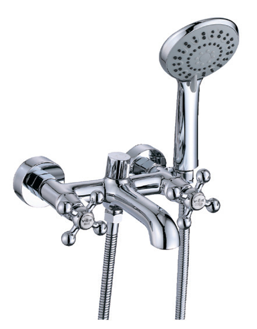 140131 Смеситель 2-руч. для ванны кор. ViEiR (10/1шт)