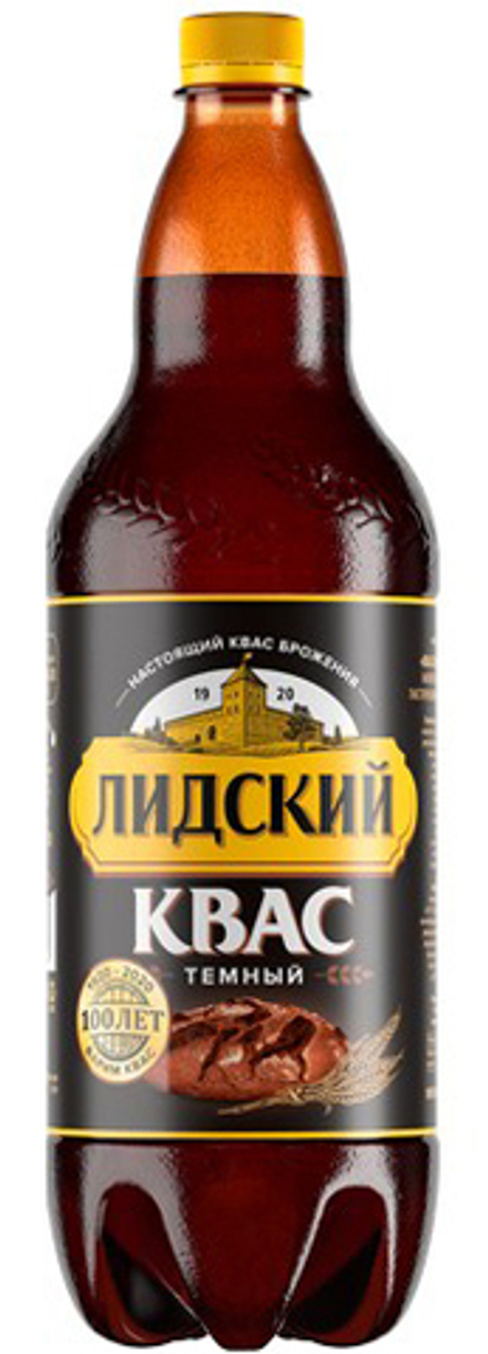 Квас Лидский Темный 1.5л - пэт