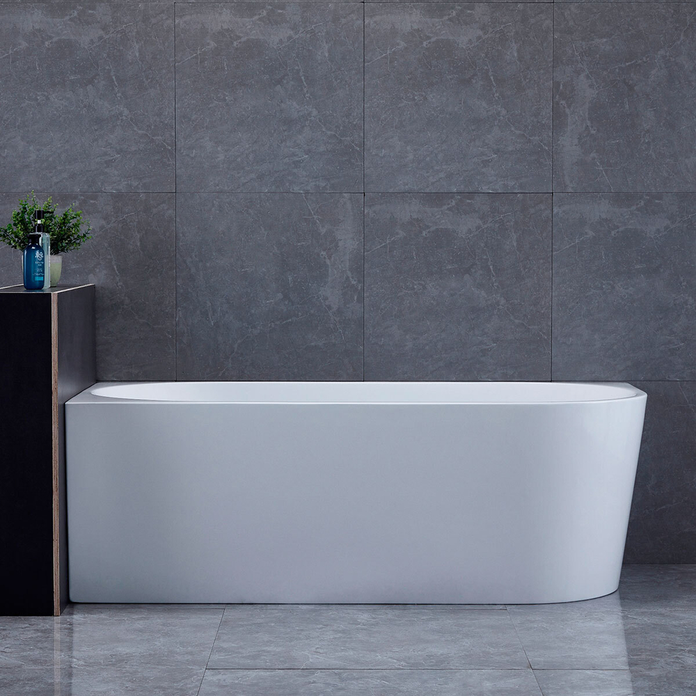 Ванна акриловая Vincea VBT-402-1800L, 1800*800*580, цвет белый, левая, щелевой перелив