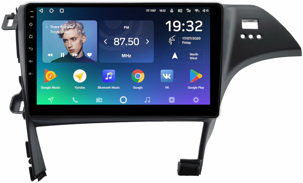 Магнитола для Toyota Prius 30 2009-2015 (правый руль, рамка под 10") - Teyes SPRO+ Android 10, ТОП процессор, 4-64, SIM-слот