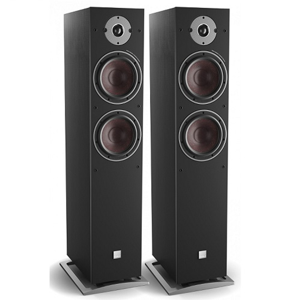 Напольная активная акустика DALI Oberon 7 C черный ясень, 2 шт.