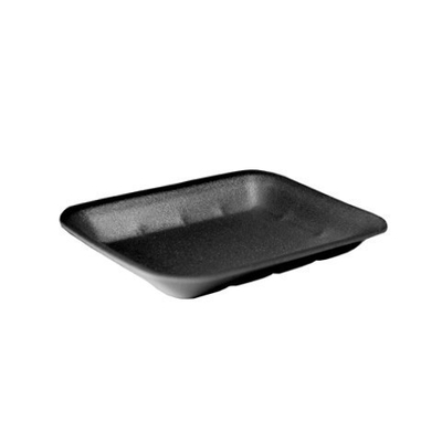 Лоток вспененый Н2 280*150*20 500шт черный/белый