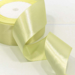 Лента Атласная 3,8см х 28м Сатин (Желтый)
