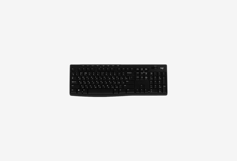 Клавиатура USB, радиоканал Logitech K270