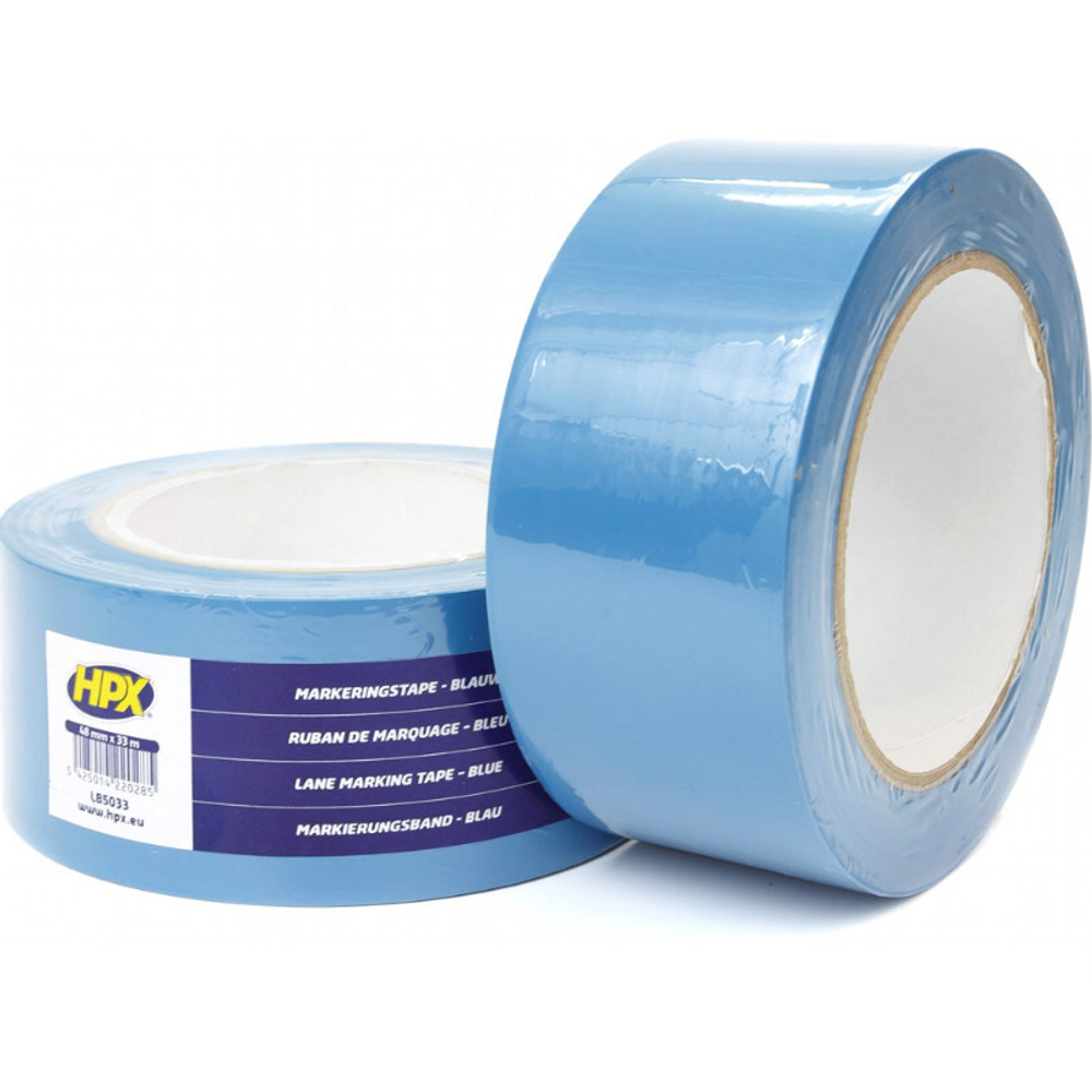 Лента для разметки пола синяя самоклеящаяся 48 мм x 33 м